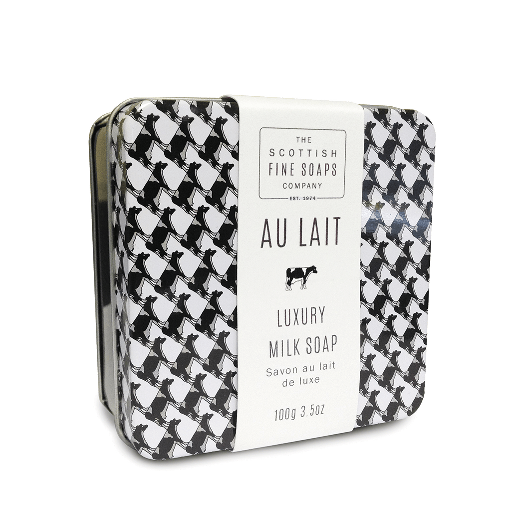 Au Lait Soap in a Tin 100g by MoodCompanyNL