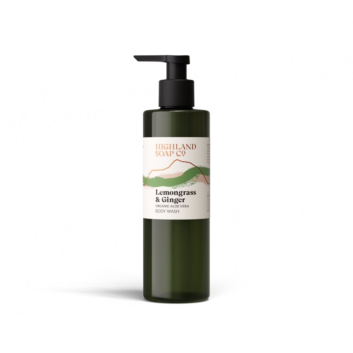 Mood Company - Biologische Douchegel 250ml - Lemongrass & Ginger - Highland Soap Company -