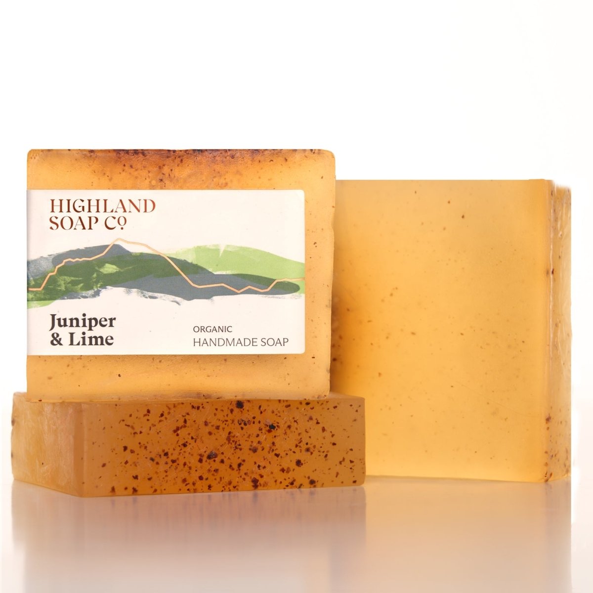 Mood Company - Biologische Glycerine Zeep 150g - Juniper & Lime - Highland Soap Company -