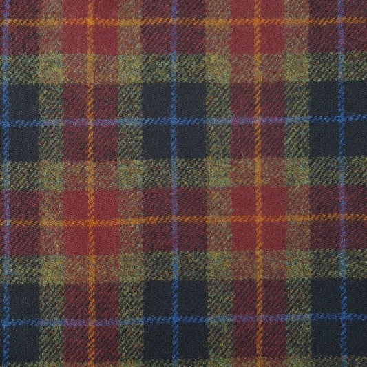 MoodCompanyNL - Brillenetui Bruin (Rust) - Harris Tweed - Metalen Clip - Glen Appin of Scotland - 5060959023470