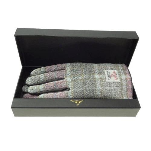 Dames Handschoenen Zacht roze Buchanan - Harris Tweed - Glen Appin of Scotland by MoodCompanyNL