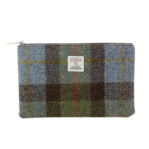 Etui Berneray MacLeod Tartan - 22 x 14 - Harris Tweed - Glen Appin of Scotland by MoodCompanyNL
