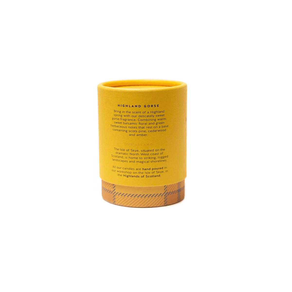Geurkaars Bloesem (Highland Gorse) Mini - 20 uur - Sojawas - Isle of Skye Candle by MoodCompanyNL