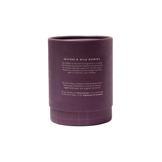 Geurkaars Heide en Wilde Bessen Large - 45 uur - Sojawas - Isle of Skye Candle by MoodCompanyNL