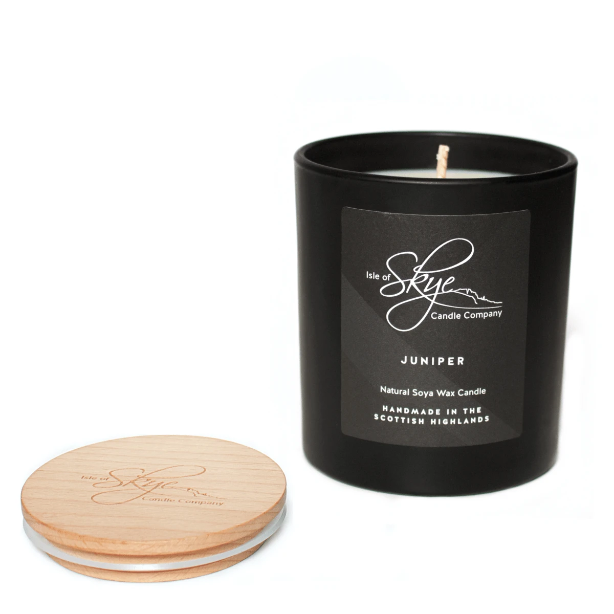 Geurkaars Jeneverbes (Juniper) Large - 45 uur - Sojawas - Isle of Skye Candle by MoodCompanyNL