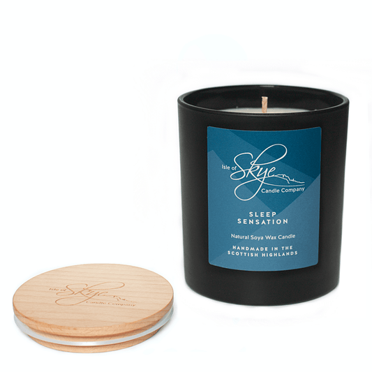 MoodCompanyNL - Geurkaars Sleep Sensation Large - 45 uur - Sojawas - Isle of Skye Candle - 5060346380261