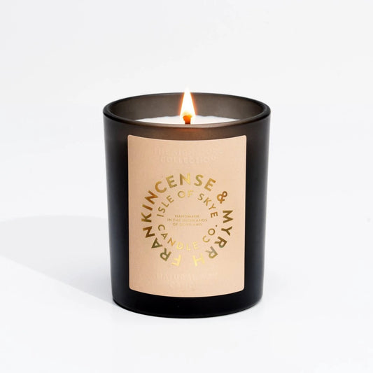 Geurkaars Wierook Large - 45 uur - Sojawas - Isle of Skye Candle by MoodCompanyNL