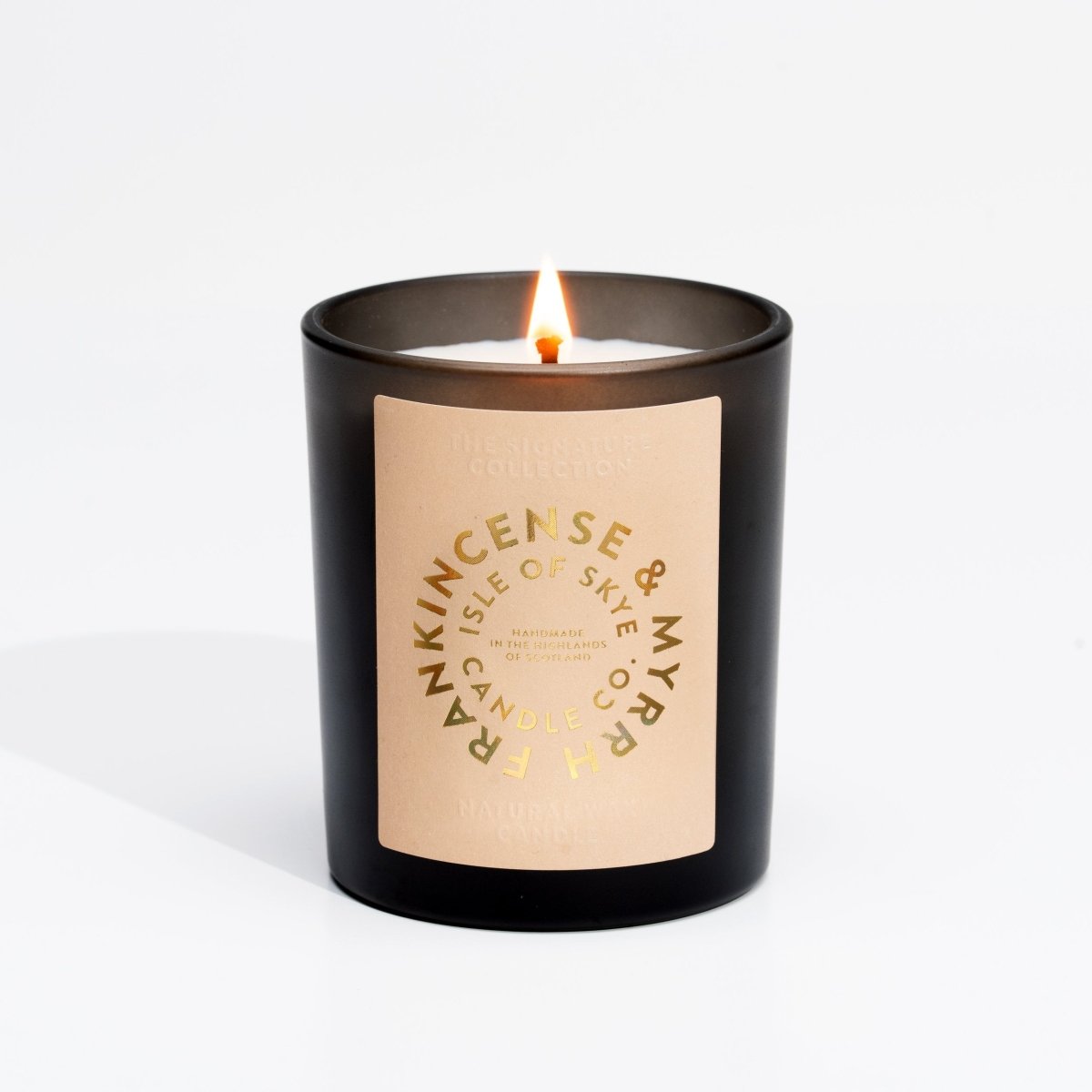 Geurkaars Wierook Large - 45 uur - Sojawas - Isle of Skye Candle by MoodCompanyNL