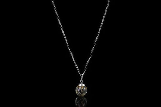 MoodCompanyNL - Halsketting Loch Ness Dandelion (Paardebloem) seeds Sterling Silver - 6095655833848