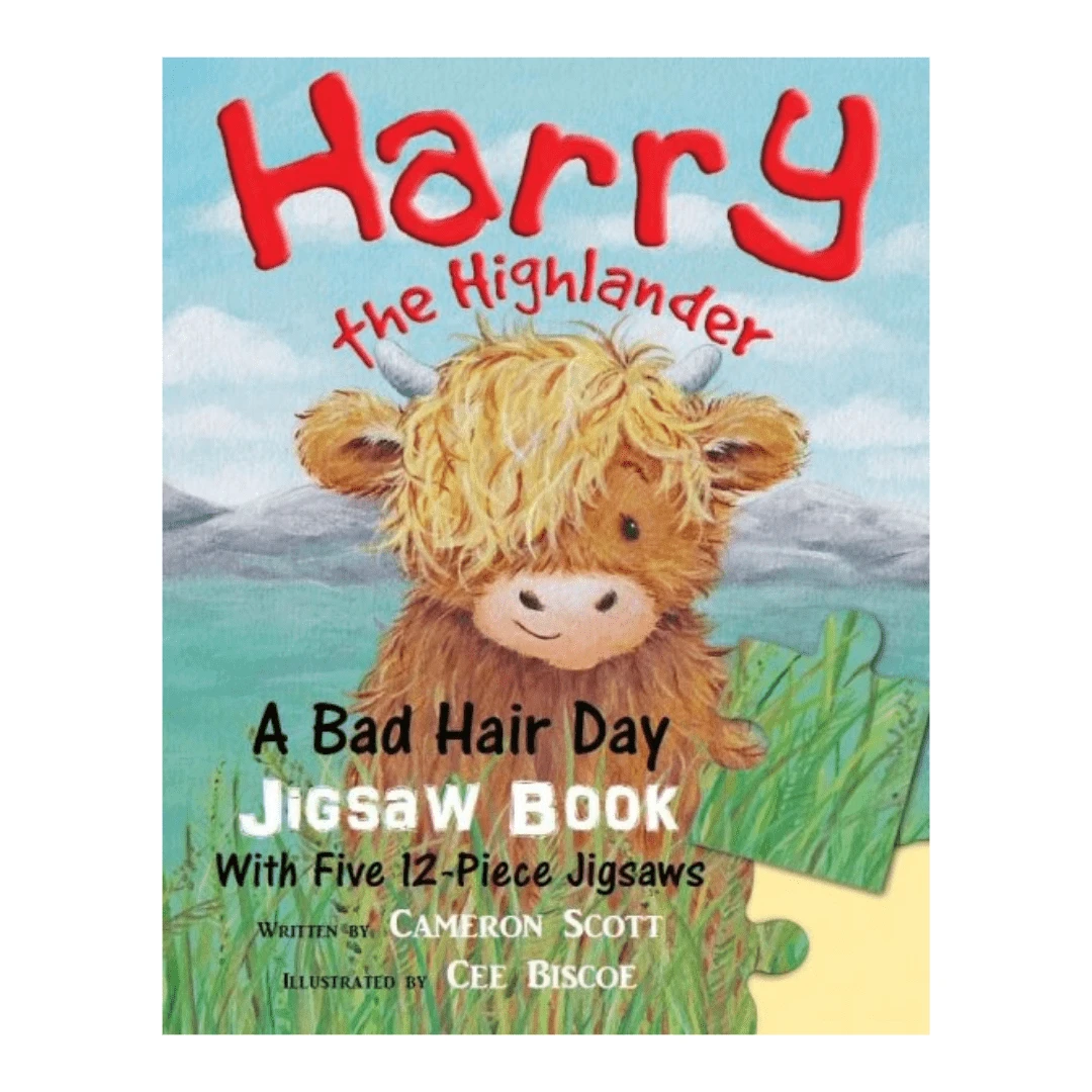 Harry the Highlander - A Bad Hair Day Jigsaw Book by MoodCompanyNL