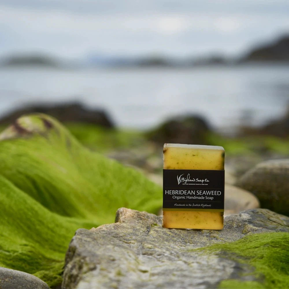 Hebridean Seaweed – Fris & Zilt - Biologische Glycerine Zeep 150g by MoodCompanyNL