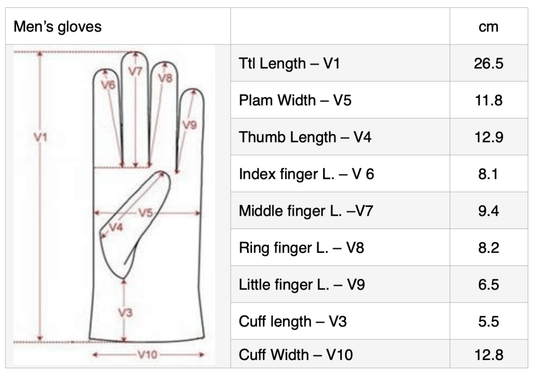 MoodCompanyNL - Heren Handschoenen Zwart Wit met Zwart Leer - Harris Tweed - Glen Appin of Scotland - 5060631372872