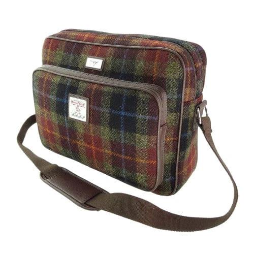 Messengerbag Bowmont Bruin (rust check) - 28x40x16 - Harris Tweed - Glen Appin of Scotland (kopie) by MoodCompanyNL
