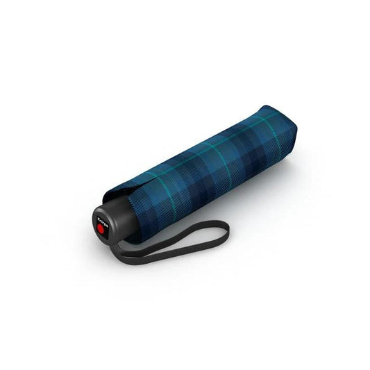 Mood Company - Opvouwbare Paraplu Breathe Blauw - A050 - Dsn 98 cm - Opgevouwen 24 cm - Knirps - 9003034313512