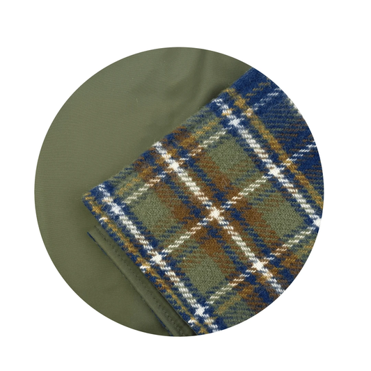 Picknickkleed Eventer Tartan Muted Blue Dress Stewart - Waterdicht - 137x170cm - Tweedmill by MoodCompanyNL