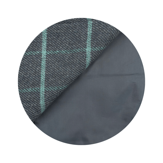 MoodCompanyNL - Picknickkleed Walker Navy - Tweed - Waterdicht - 66 × 98cm - Tweedmill - 5060567822908