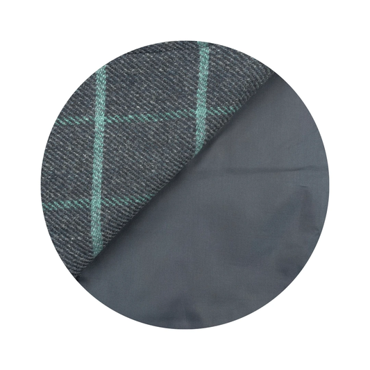 Picknickkleed Walker Navy - Tweed - Waterdicht - 66 × 98cm - Tweedmill by MoodCompanyNL