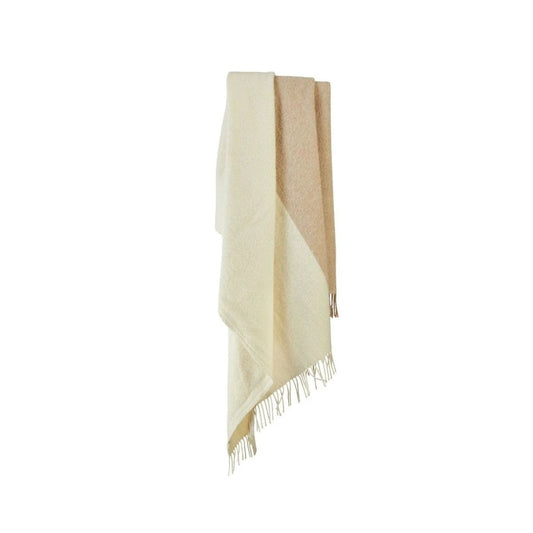 Plaid Moorland Bruin Beige (Vintage and Creame) - 150x183 - Nieuw Wol - Tweedmill UK by MoodCompanyNL