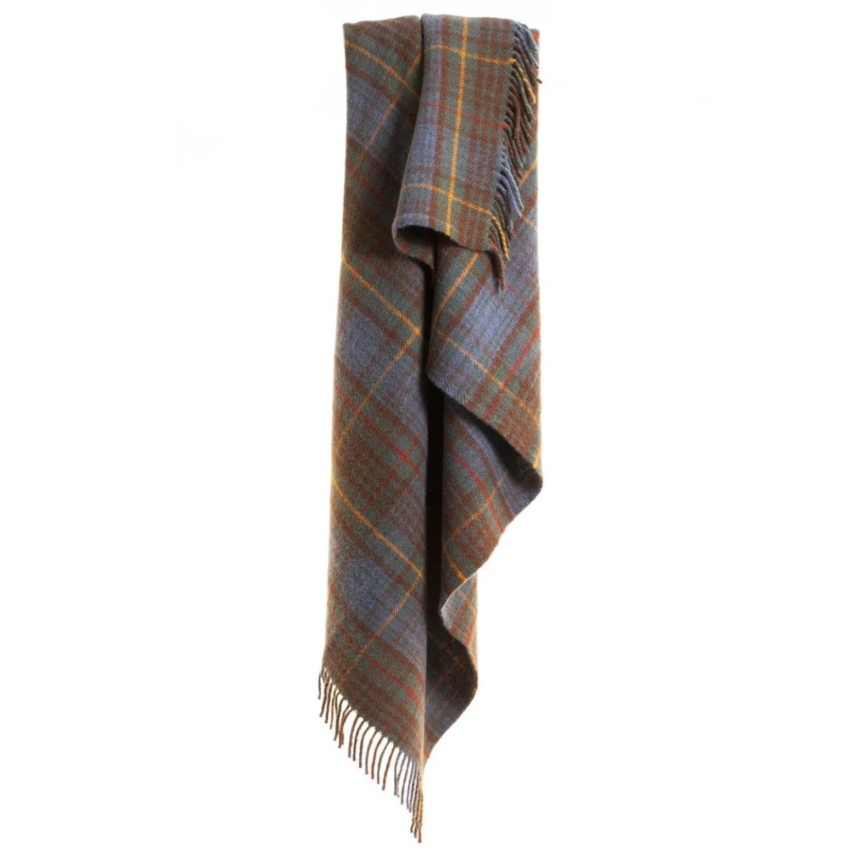 Plaid Tartan Antique Hunting Stewart - 150x183 - Nieuw Wol - Tweedmill UK by MoodCompanyNL