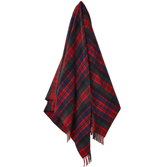 Plaid Tartan MacDonald - Merino Lamswol - 140x185 - Bronte by Moon Scotland by MoodCompanyNL