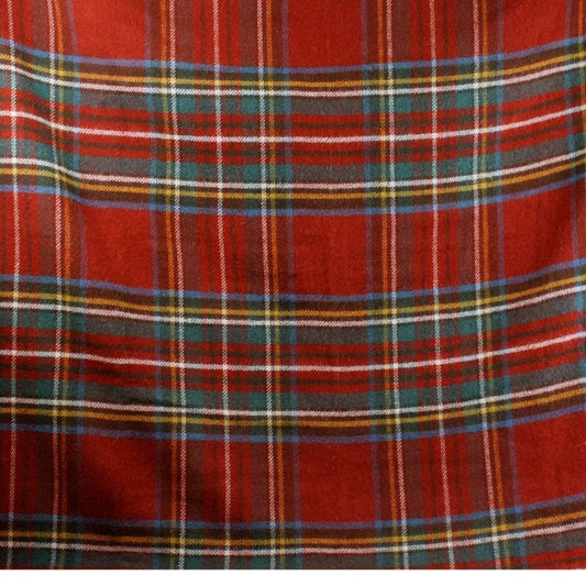 Plaid zonder franje Tartan Antique Royal Stewart - 150x183 - Nieuw Wol - Tweedmill UK by MoodCompanyNL