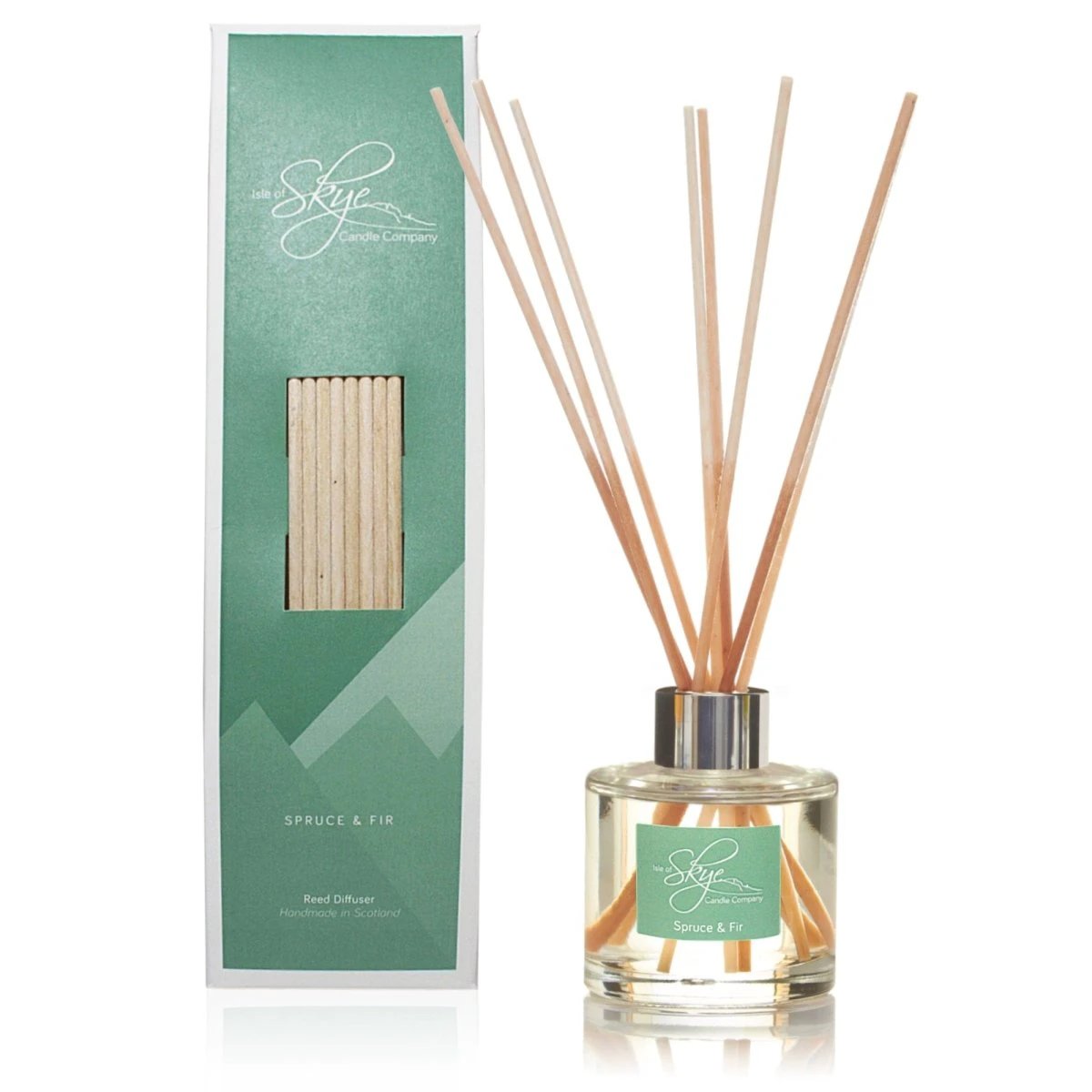 Reed Diffuser Den en Spar - 12 weken - Isle of Skye Candle by MoodCompanyNL