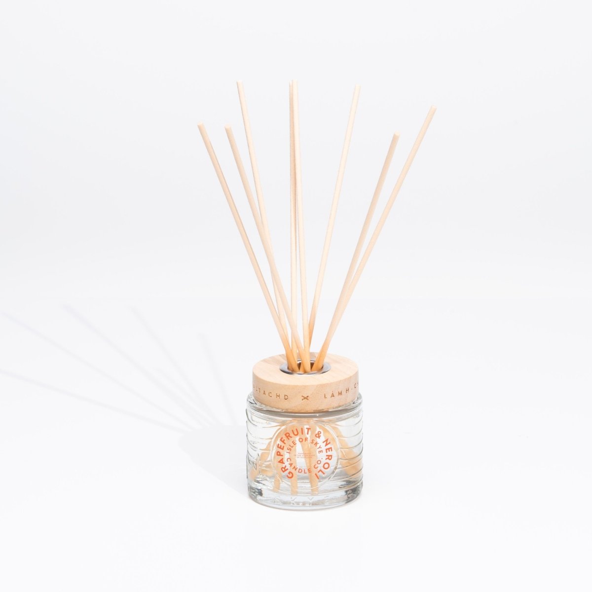 Mood Company - Reed Diffuser Grapefruit & Neroli - Handgemaakt - 10 weken - Isle of Skye Candle Company -