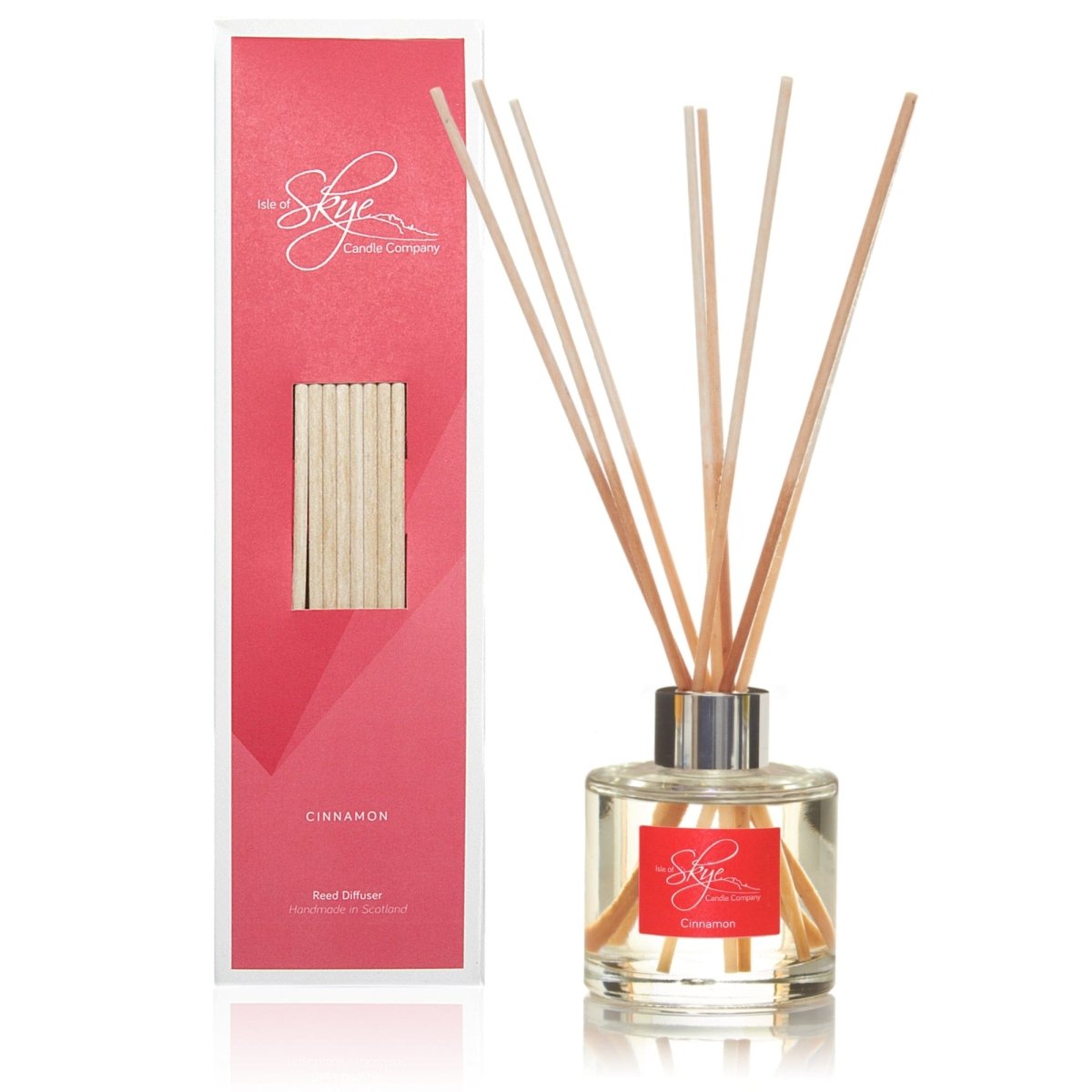 MoodCompanyNL - Reed Diffuser Kaneel - 12 weken - Isle of Skye Candle - 5060346380865