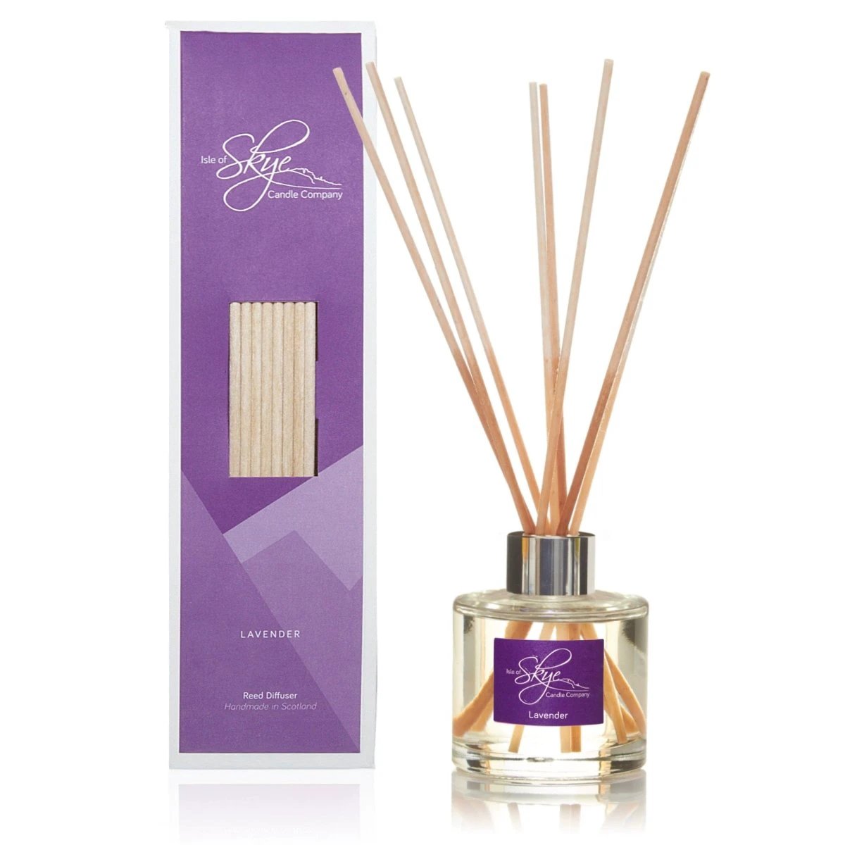 MoodCompanyNL - Reed Diffuser Lavendel - 12 weken - Isle of Skye Candle - 5060346380919