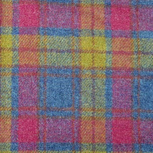 Schoudertas Fiddich Multi Colour Tartan - Small - Ritssluiting - Harris Tweed - Glen Appin of Scotland by MoodCompanyNL