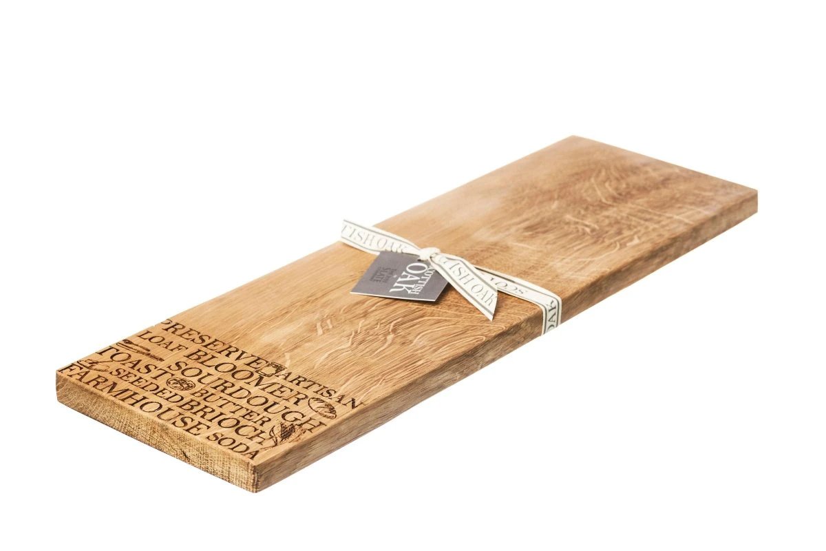 Serveerplank Brood - 45x15 - Schots Eikenhout - Scottish Made by MoodCompanyNL