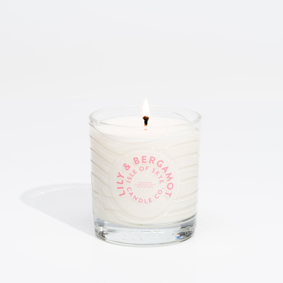 Mood Company - Sojawaskaars Lily & Bergamot - Island Tumbler - Handgemaakt - 35 uur - Isle of Skye Candle Company -