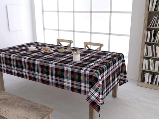 Tafelkleed Tartan Marino geruit Large - 140x220 - Vlekbestendig - Geïmpregneerd Katoen - Mood Company by MoodCompanyNL