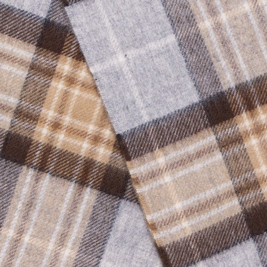 Mood Company - Sjaal Tartan McKellar - Merino Lamswol - 25 x 190 - Bronte by Moon