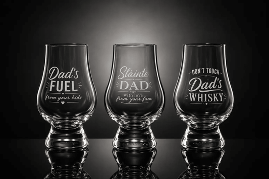 Mood Company - Whiskyglas - Don't touch dad's whisky - Glencairn Crystal Scotland - 6151219643688