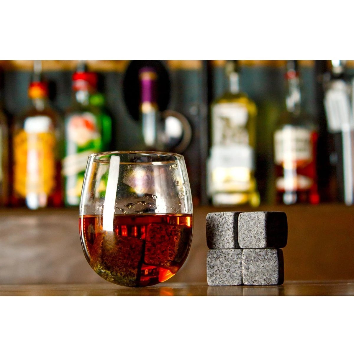 Whiskystenen - Graniet - set van 6 - Bar Originale by Mood4whisky