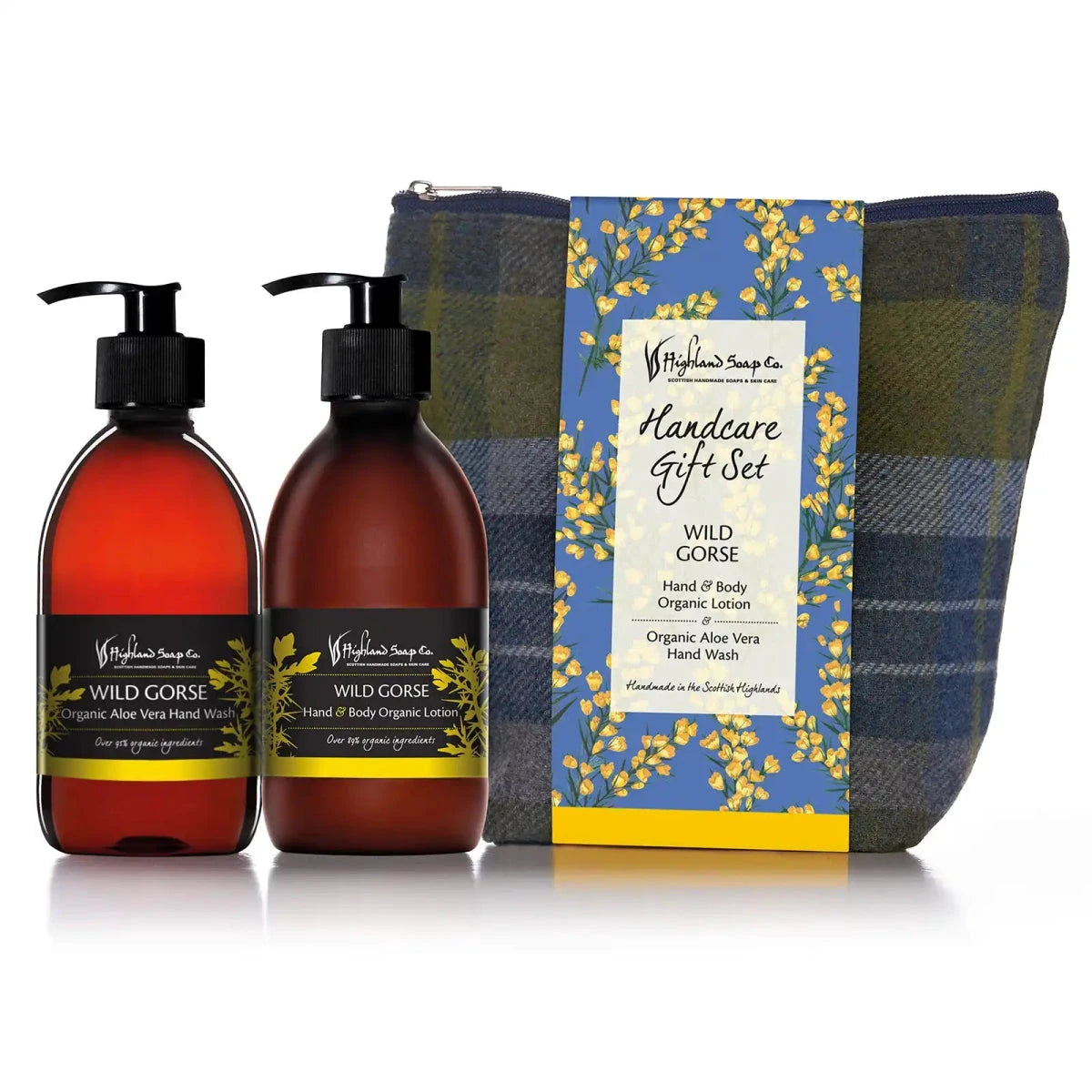 Wild Gorse – Zwoel & Zoet - Cadeauset Handverzorging – Handzeep, Lotion & Tas by MoodCompanyNL
