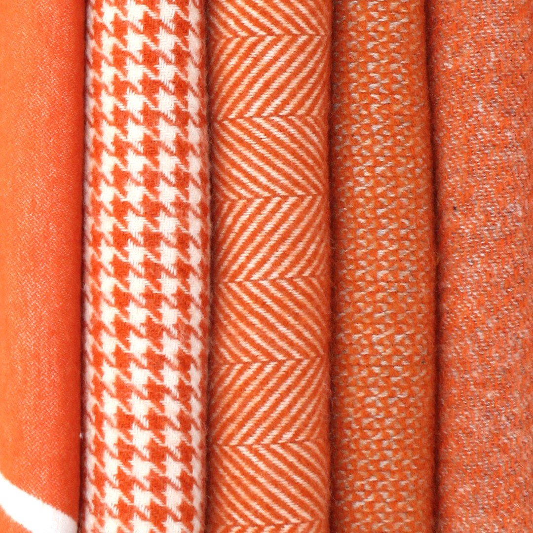 Plaids Oranje - MoodCompanyNL