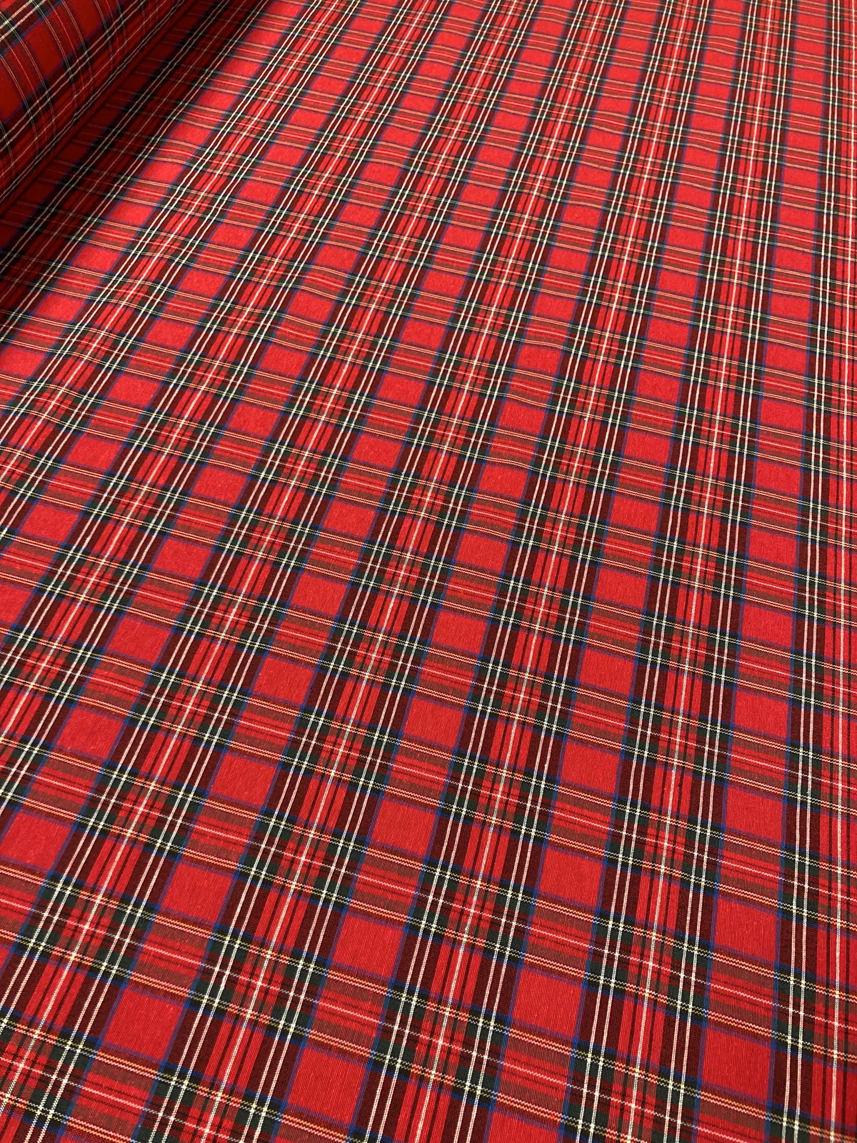 Tischdecke Tartan Windsor Rot - Baumwolle/Polyester - Bamar
