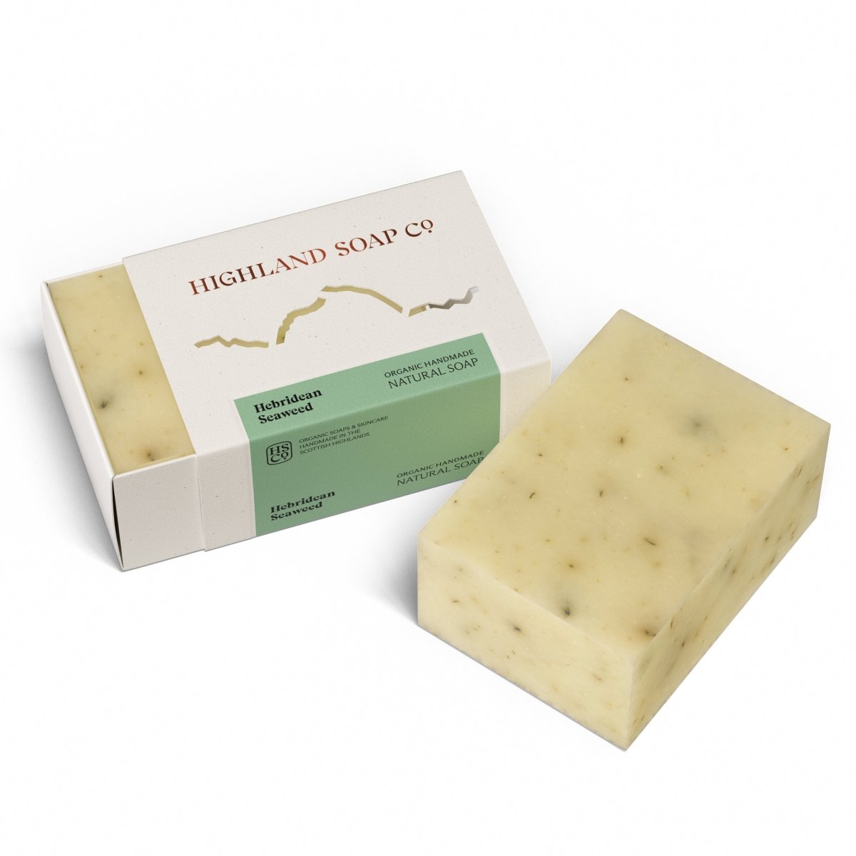 Mood Company - Ambachtelijke Zeep 190g - Hebridean Seaweed - Highland Soap Company - 