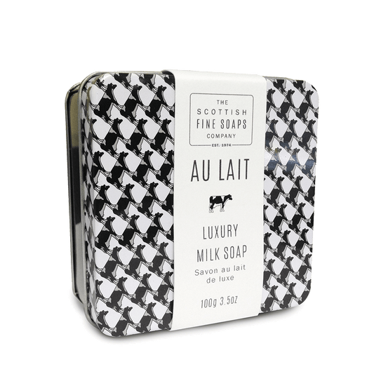 MoodCompanyNL - Au Lait Soap in a Tin 100g - 5016365016179