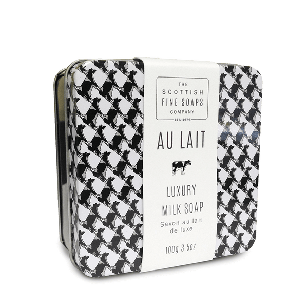 Au Lait Soap in a Tin 100g by MoodCompanyNL