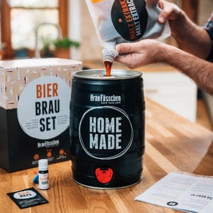 MoodCompanyNL - Bierbrouwset Pils - 5 liter vat - Origineel cadeau - Braufaesschen DE - 4260386511446