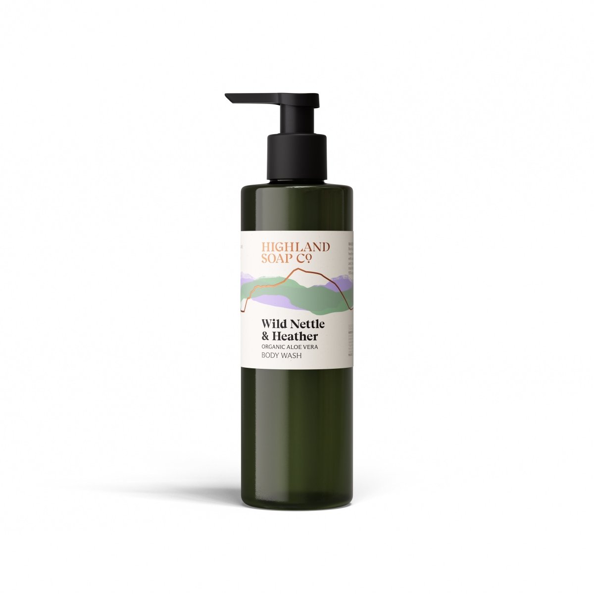 Mood Company - Biologische Douchegel 250ml - Wild Nettle & Heather - Highland Soap Company - 
