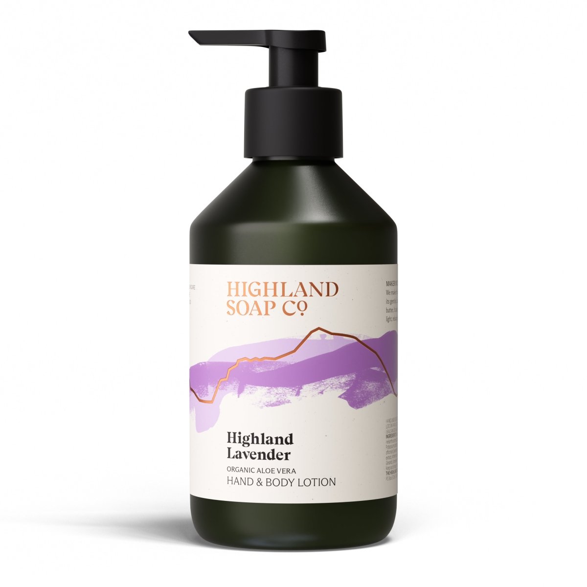 Mood Company - Biologische Hand- & Bodylotion 300ml - Highland Lavender - Highland Soap Company - 