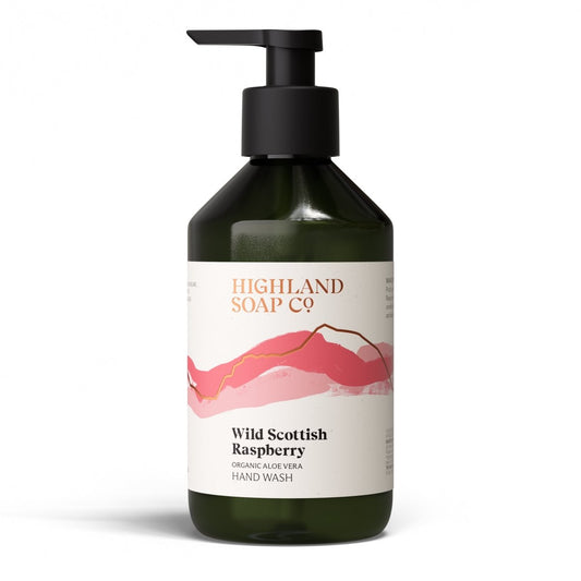 Mood Company - Biologische Handzeep 300ml - Wild Scottish Raspberry - Highland Soap Company - 