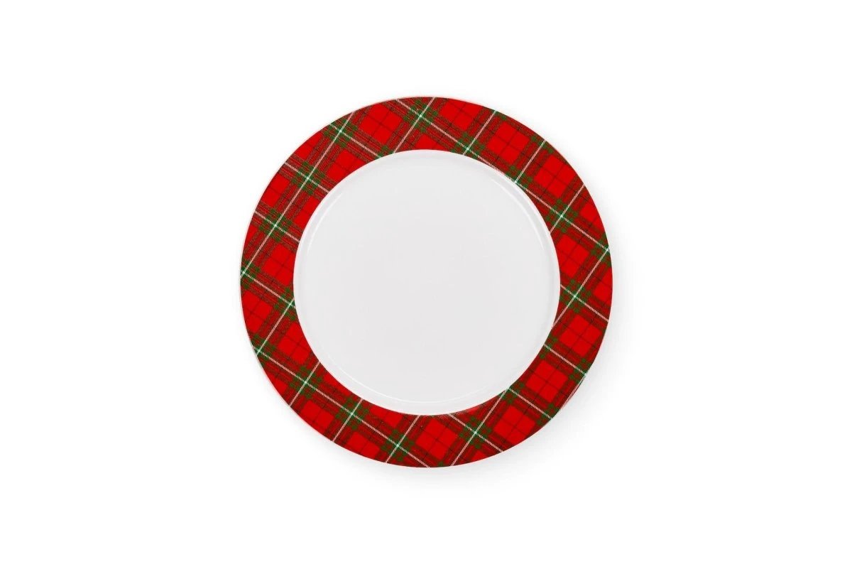 Borden NEW BONE tartan - set van 18 stuk - 3 verschillende borden by MoodCompanyNL
