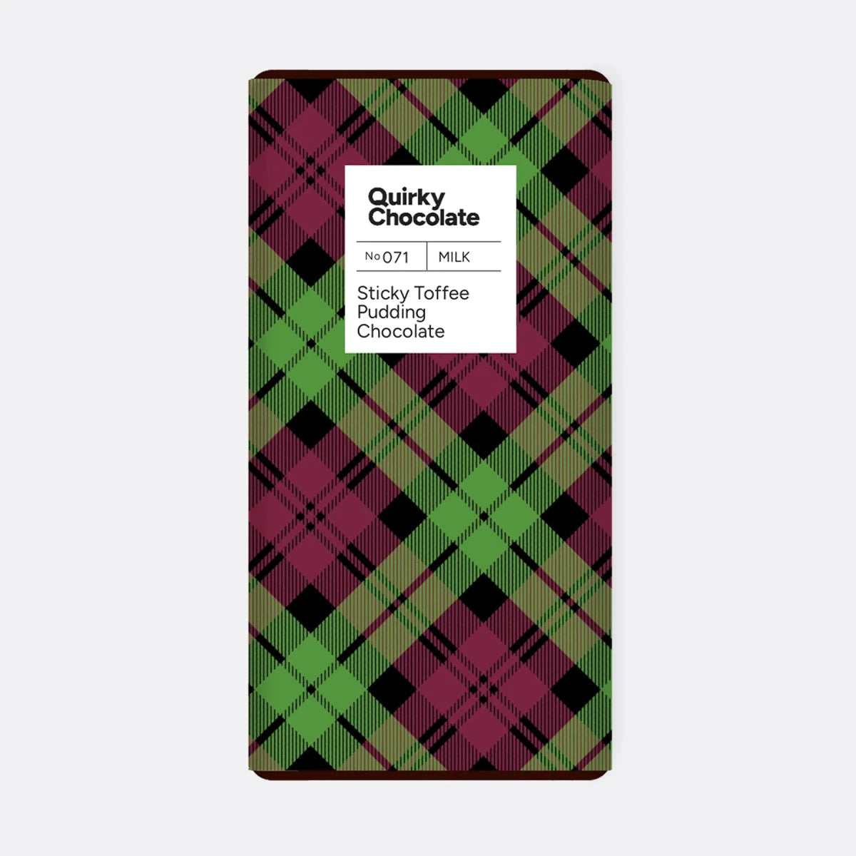 Chocoladereep Sticky Toffee Pudding & Caramel– 100 g Handgemaakt in Schotland by MoodCompanyNL