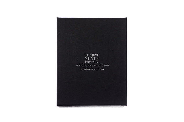 MoodCompanyNL - Cocktailglazen Bijen - 4 stuks - Just Slate Company Scotland - 5060718710009