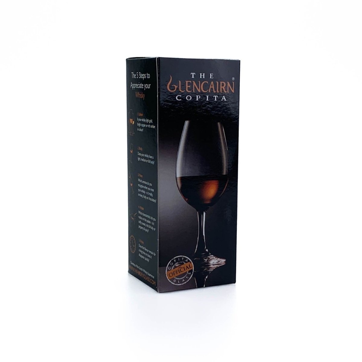 MoodCompanyNL - Copita Whiskyglas Blauw - Blind tasting - Glencairn Crystal Scotland - 6095634111103
